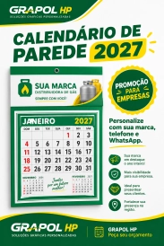 Calendário de Parede Personalizado