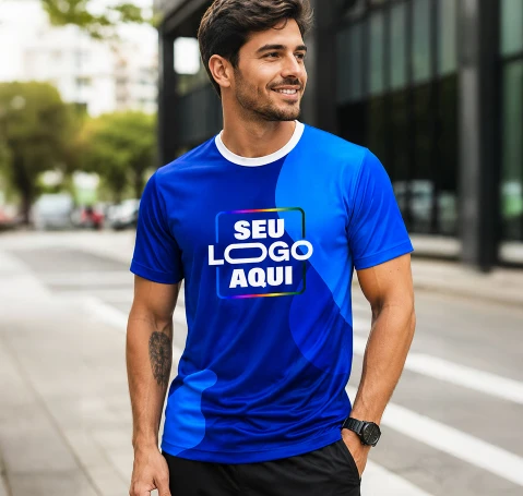 Camiseta Dry Fit Masculina - Personalizada
